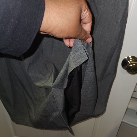 NINE WEST Women Sheath Dress Color-block Gray Black Sleeveless Size 22W - Picture 5 of 6